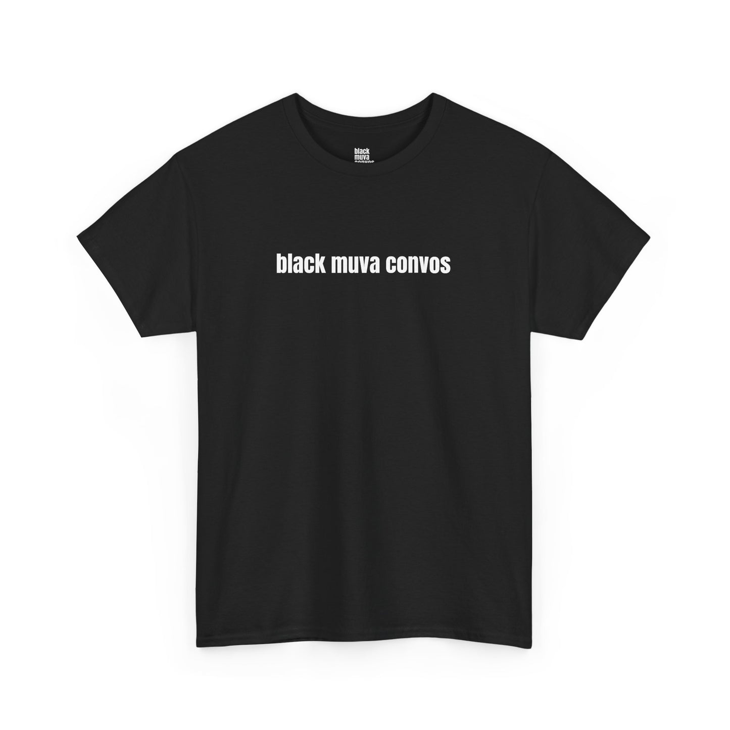 Black Muva Convos Signature Tshirt for Moms
