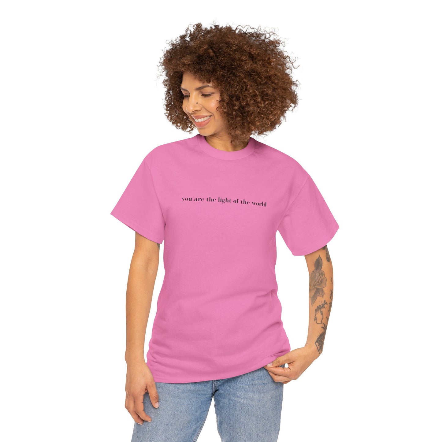 You Are The Light Of The World Empowering Tshirt for Moms