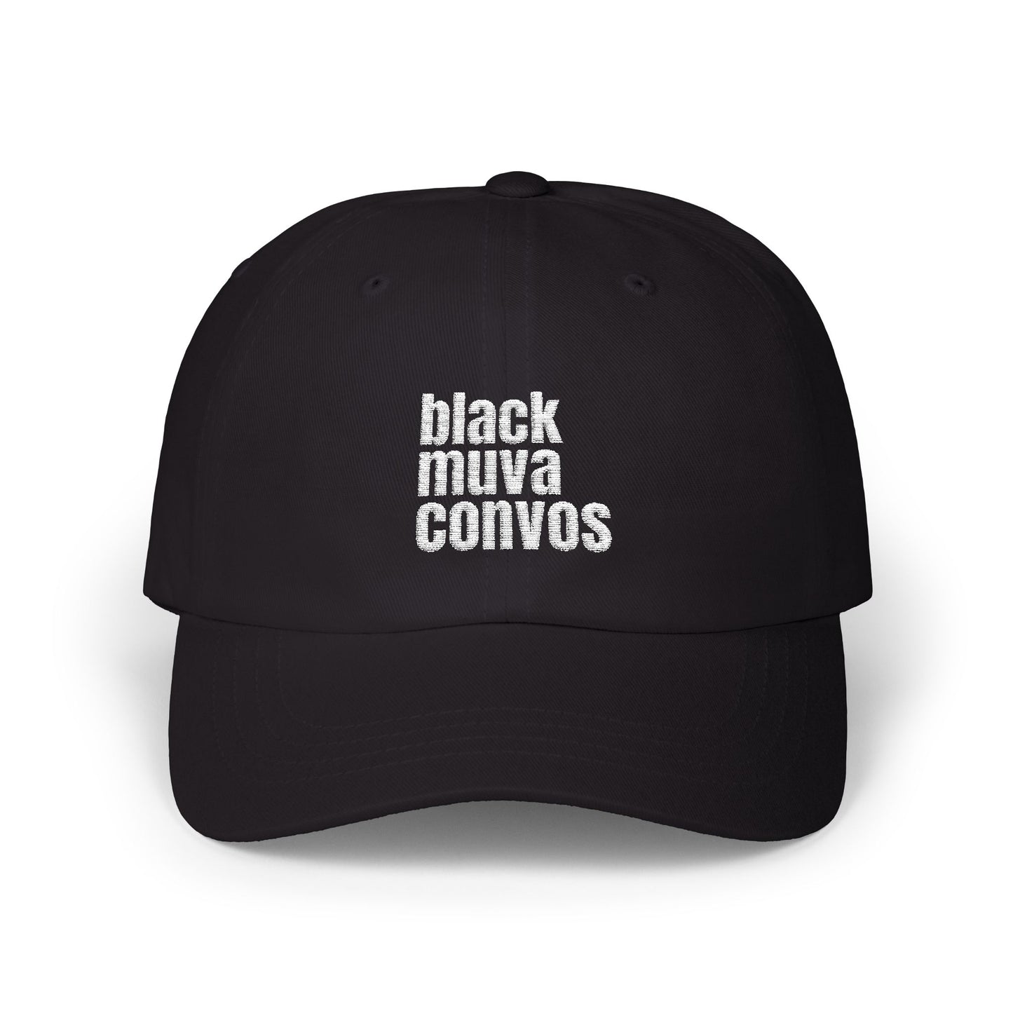 Black Muva Convos Signature Dad Cap for Moms