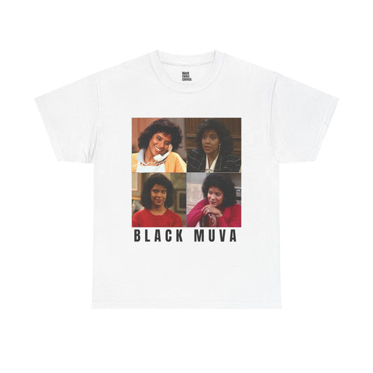 Claire Huxtable Black Muva Tshirt for Moms