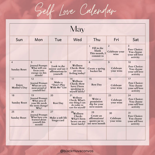 May Self Love Challenge